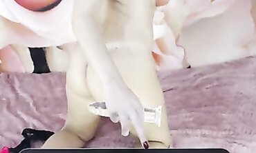 Ash-Blonde Tina CumGo Gets Rough Anal Toy Pounding