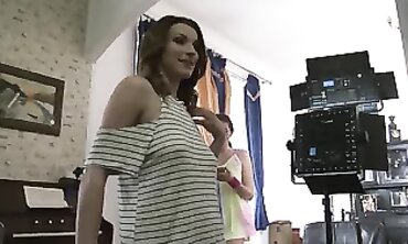 Corina Jayden and Victoria Daniels Wild Party Striptease