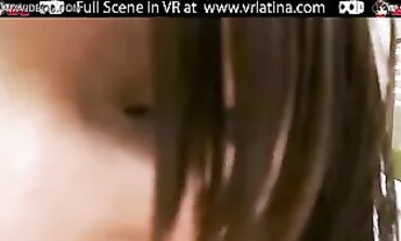 Virtual Reality - Sex Education with Latin Professor in Virtual World