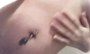 Pussy Rubia's Freaky Bathroom DP & Fisting