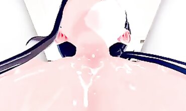 Maki Oze From Fire Force In 3D Hentai Animation