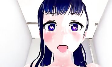 Maki Oze From Fire Force In 3D Hentai Animation