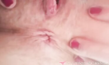 French MILF Anal Fingering Close-Up: Raw Beaver and Donk