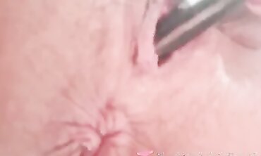 French MILF Anal Fingering Close-Up: Raw Beaver and Donk
