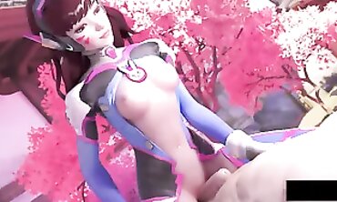 Overwatch D.Va Anal Hentai Cutie