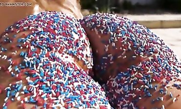 Nicole Aniston's Milky Flag PMV
