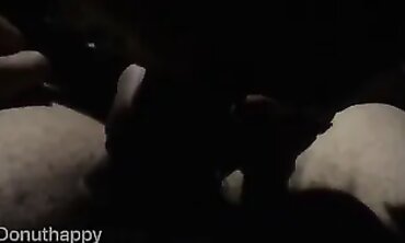 POV Interracial Blowjob in the Car