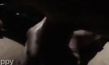 POV Interracial Blowjob in the Car