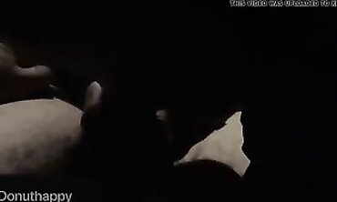 POV Interracial Blowjob in the Car