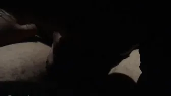 POV Interracial Blowjob in the Car