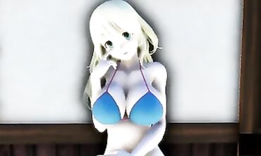 MMD Kancolle Girls Go Wild for the Navy Sailor