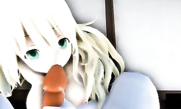 MMD Kancolle Girls Go Wild for the Navy Sailor