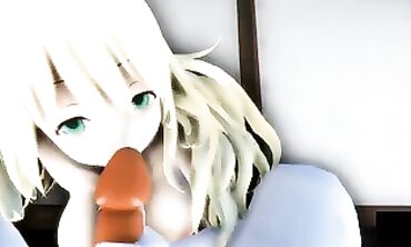 MMD Kancolle Girls Go Wild for the Navy Sailor