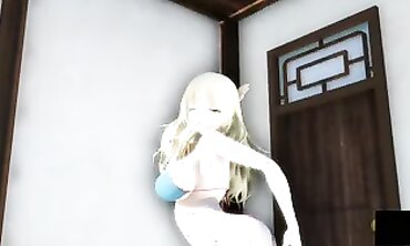 MMD Kancolle Girls Go Wild for the Navy Sailor