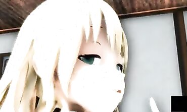 MMD Kancolle Girls Go Wild for the Navy Sailor
