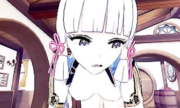 Ayaka Genshin Impact 3D Hentai: Babe Blowjob & Creampie