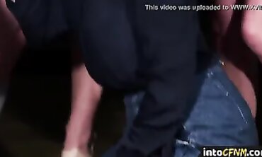 CFNM Honeys Deep Throat Humiliated Man in Library