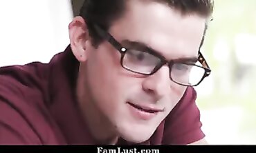 Nerd Girl's Tutor Gets A Little More Than Help With Her Math - XXX