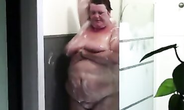 Flawless Bombshell Ex-Wifey is Having Joy with herself under the Douche