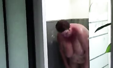 Flawless Bombshell Ex-Wifey is Having Joy with herself under the Douche