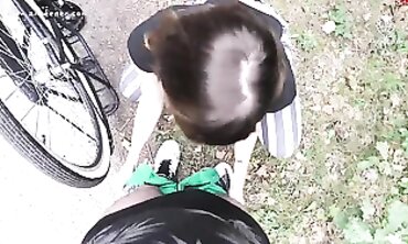 POV: Blonde Amateur Takes on a Bike Repair