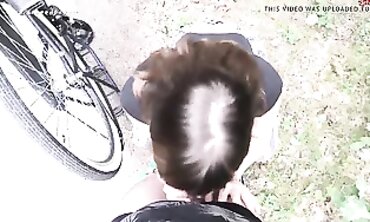 POV: Blonde Amateur Takes on a Bike Repair
