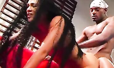 Alayah Sashu Gets Hardcore Screwed In Tights
