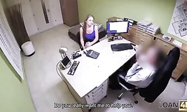 Discreet Brunette MILF Sells Assets To Pay Off Loan