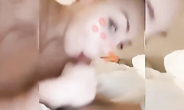 Cute Latina Bimbo Sucks Cock On Snapchat