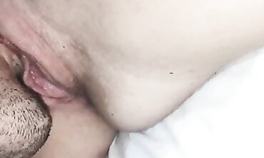 POV First Anal Experience Ends With A Creampie