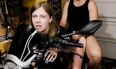 Princess Biker Goddess Takes Rough Hardcore Butt Fucking