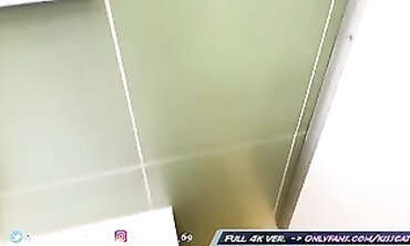 Risky Outdoor Sex Ends in a Public Man Douse