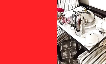 Cherie Deville Pounds Roomservice in London POV Compilation
