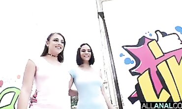 ALL BUTTFUCK Violet Starr and Gia Derza are Certified Buttsluts