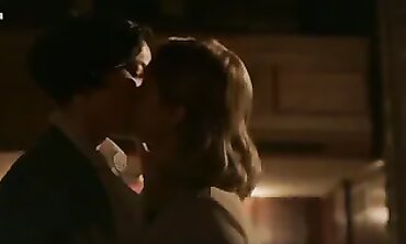 Exclusive Behind-the-Scenes Footage of Two Famous Lesbian Stars Kissing Passionately