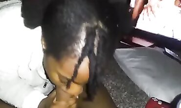 Amateur Couple Gets Naughty Watching Porn in the Living Room