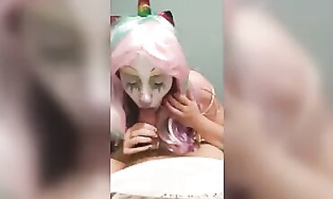 POV: Clown Zebin's Enchanting Unicorn Cosplay Free-For-All