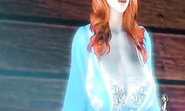 Ebony Vampire Whore Dominated by Dark Trunk