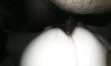 Mature BBW Milf Takes Thick Interracial Anal Creampie