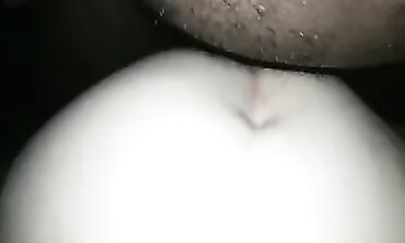 Mature BBW Milf Takes Thick Interracial Anal Creampie
