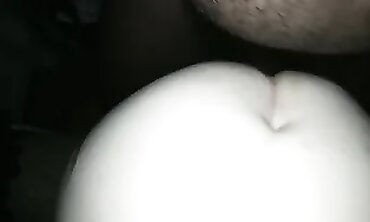 Mature BBW Milf Takes Thick Interracial Anal Creampie