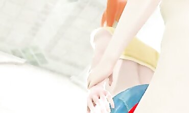 Misty Gets Banged From Behind In This Anime