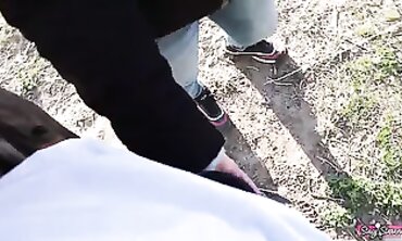 barely legal Russian Amateur Gives POV Blowjob to Her Friend