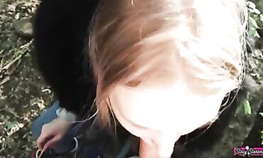 barely legal Russian Amateur Gives POV Blowjob to Her Friend