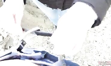 barely legal Russian Amateur Gives POV Blowjob to Her Friend