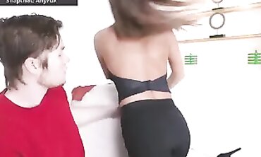 Rough Blowjob Game Ends in a Gargle Finish
