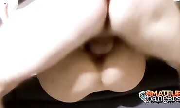 Amateur Brunette Claudine Takes Deep Throat Blowjob And Facial