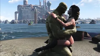 Fallout 4 Supermutant Babe Takes Missionary Position