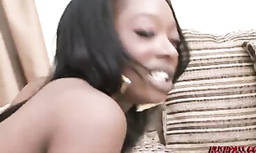 Slim African Beauty Taylor Starr Takes A Monster Cock