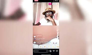 Latina MILF Mom Performs Striptease on Instagram Live